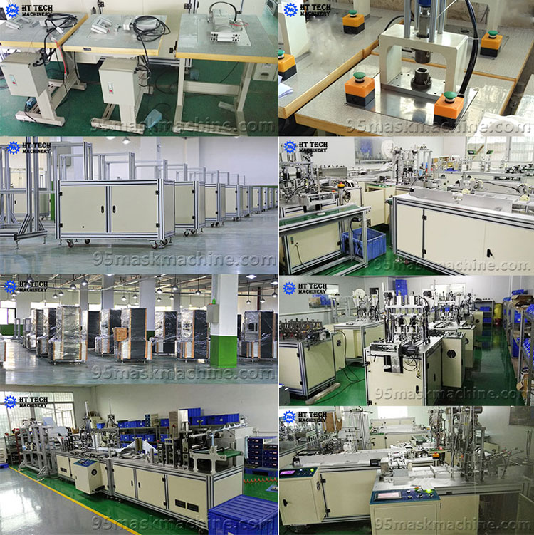 Face Mask Machine Production Workshop For HT Tech