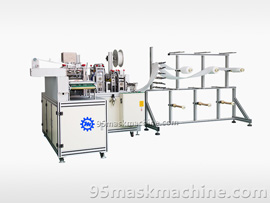 Automatic Fold Mask Making Machine